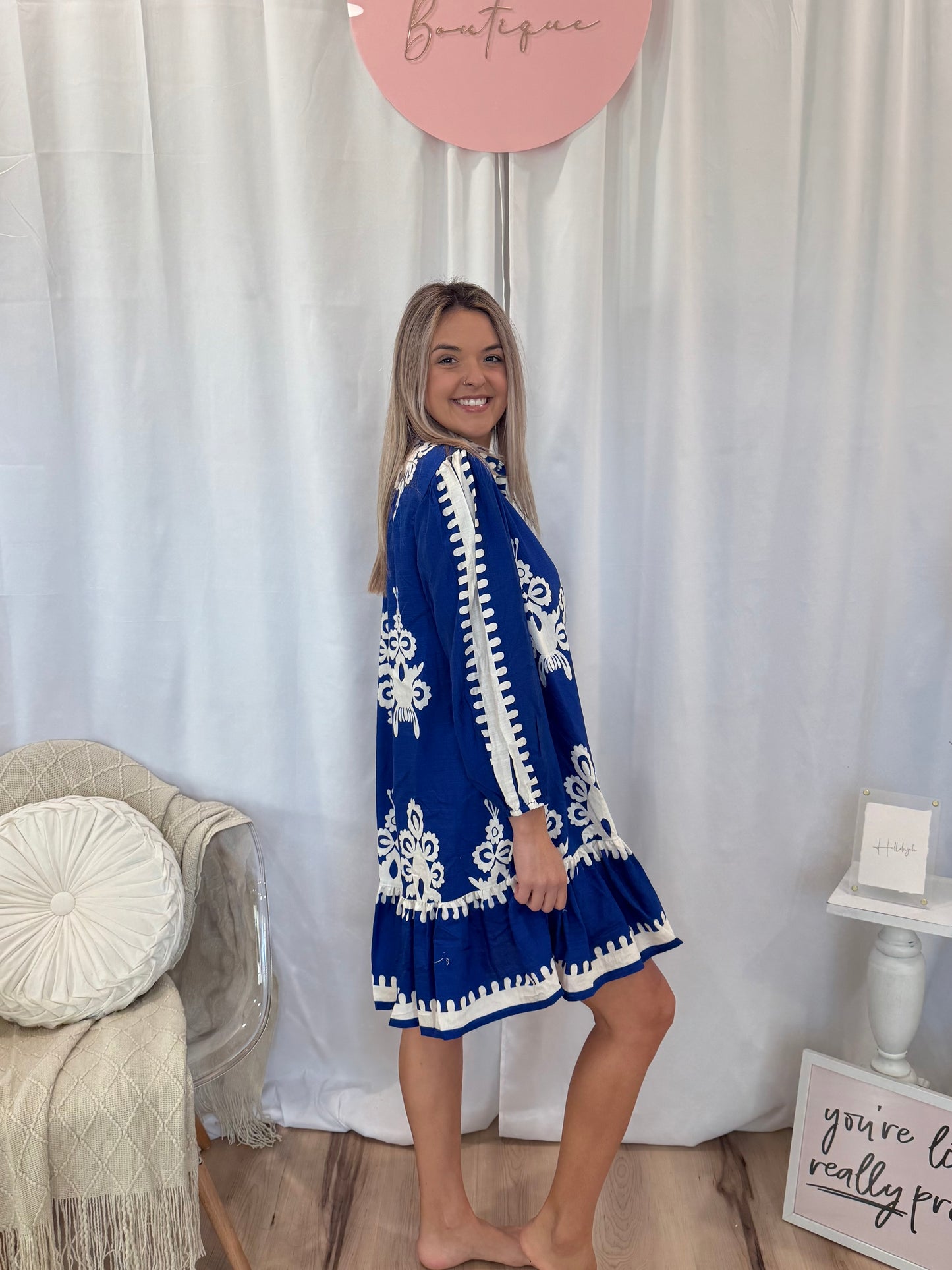 Cobalt Nola Dress